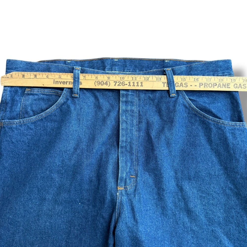 Legendary Gold Jeans Men's 38x30‎ Blue Denim Relaxed Fit Cotton 87635PW - Picture 5 of 9
